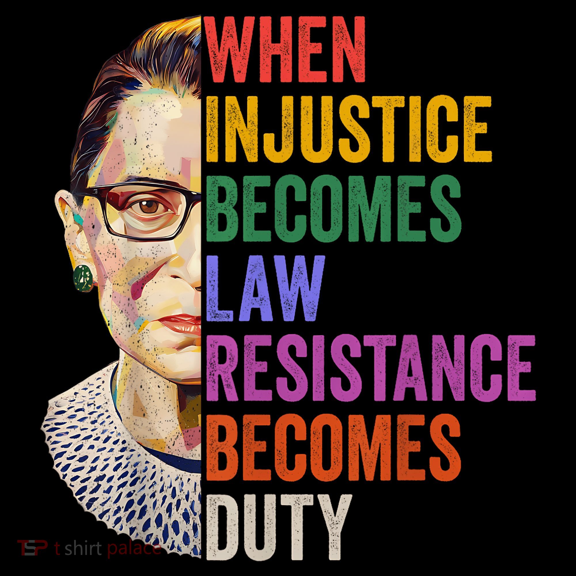 When Injustice Becomes Law Resistance Becomes Duty Rbg Women Coffee Mug