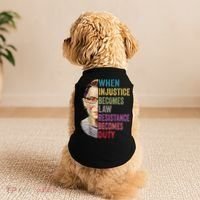 When Injustice Becomes Law Resistance Becomes Duty Feminist Doggie Tank thumb 2