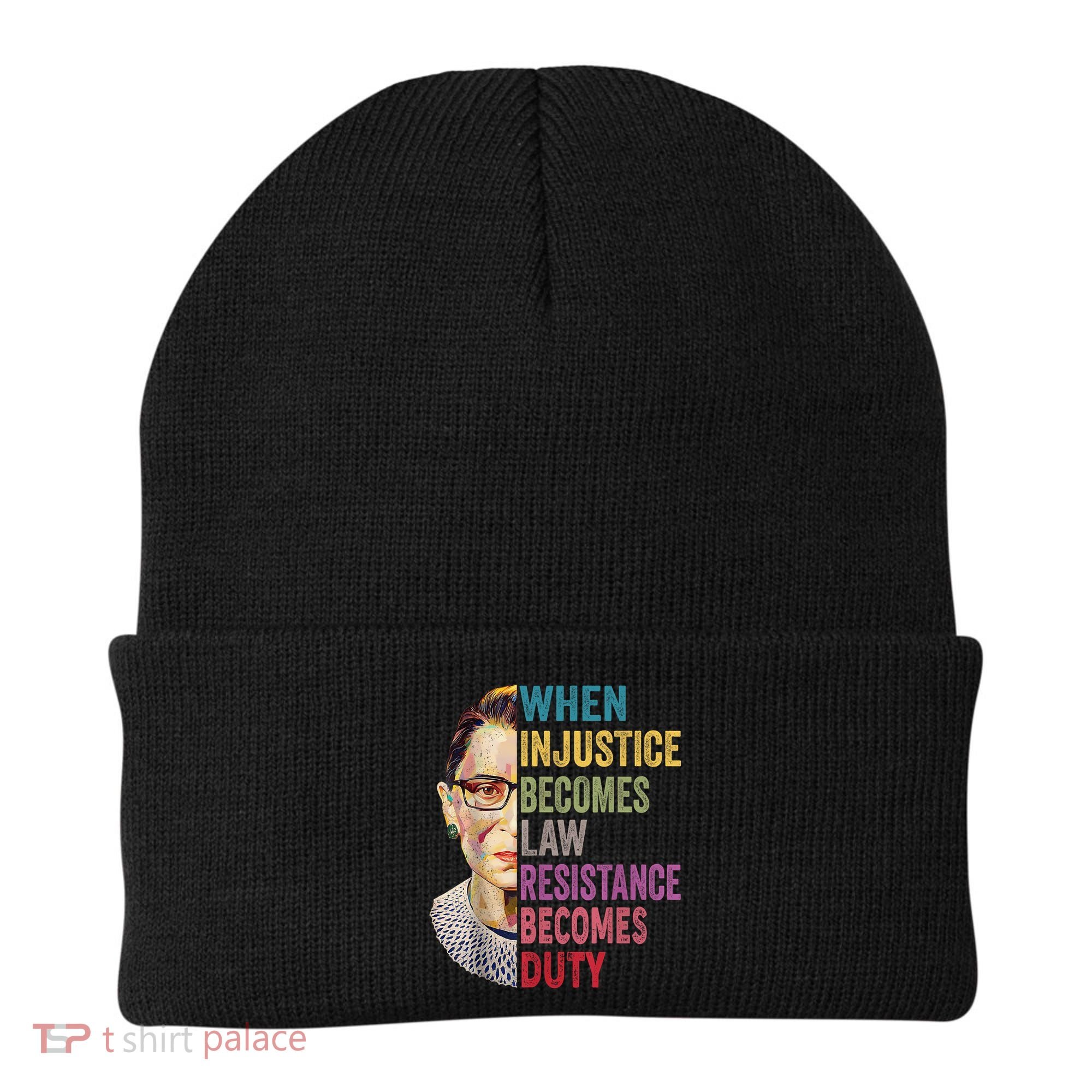 When Injustice Becomes Law Resistance Becomes Duty Feminist Beanie