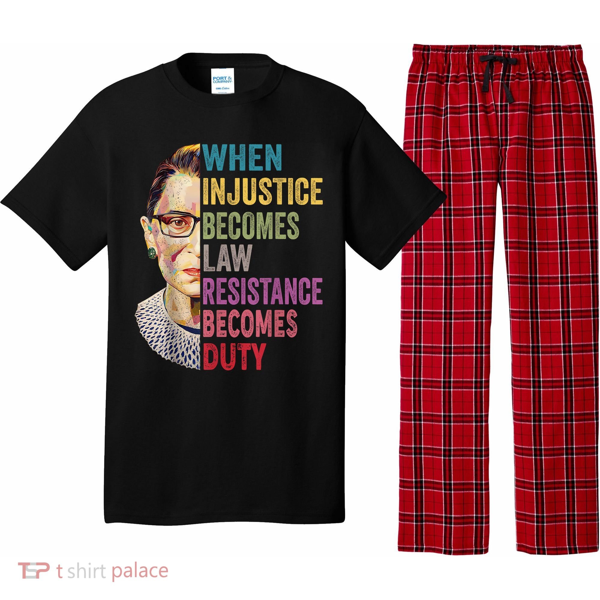 When Injustice Becomes Law Resistance Becomes Duty Feminist Pajama Set