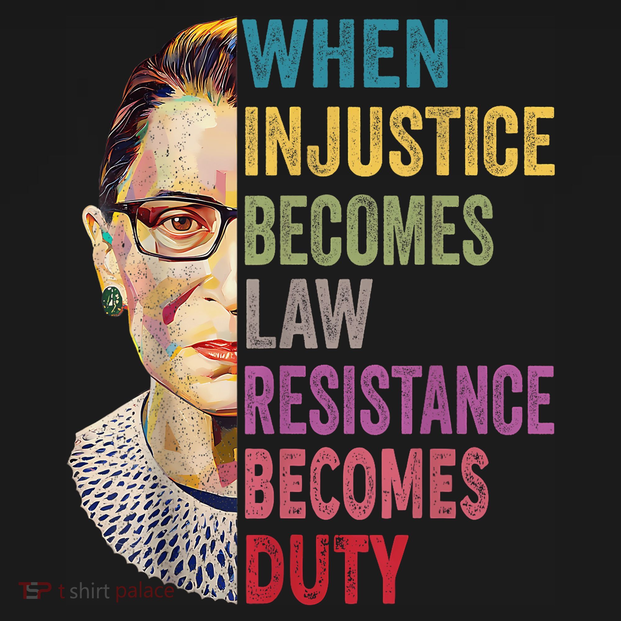 When Injustice Becomes Law Resistance Becomes Duty Feminist Women's Hoodie