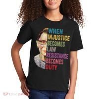 When Injustice Becomes Law Resistance Becomes Duty Feminist Kids T-Shirt thumb 2