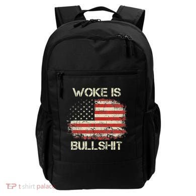 Woke Is Bullshit Backpack