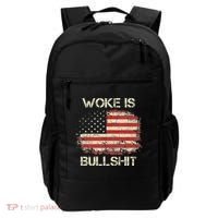 Woke Is Bullshit Backpack thumb 0