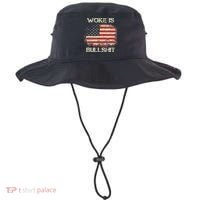 Woke Is Bullshit Bucket Hat thumb 0