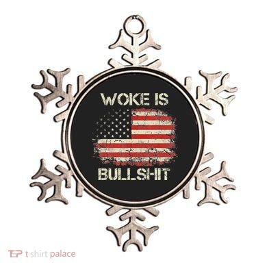 Woke Is Bullshit Ornament