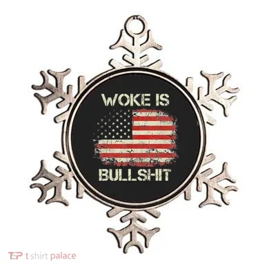 Woke Is Bullshit Ornament