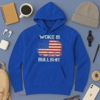 Woke Is Bullshit Hoodie thumb 3