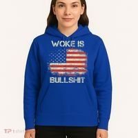 Woke Is Bullshit Hoodie thumb 5