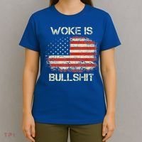 Woke Is Bullshit T-Shirt thumb 4