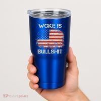 Woke Is Bullshit Tumbler thumb 2
