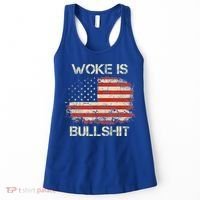 Woke Is Bullshit Women's Tank Top thumb 0