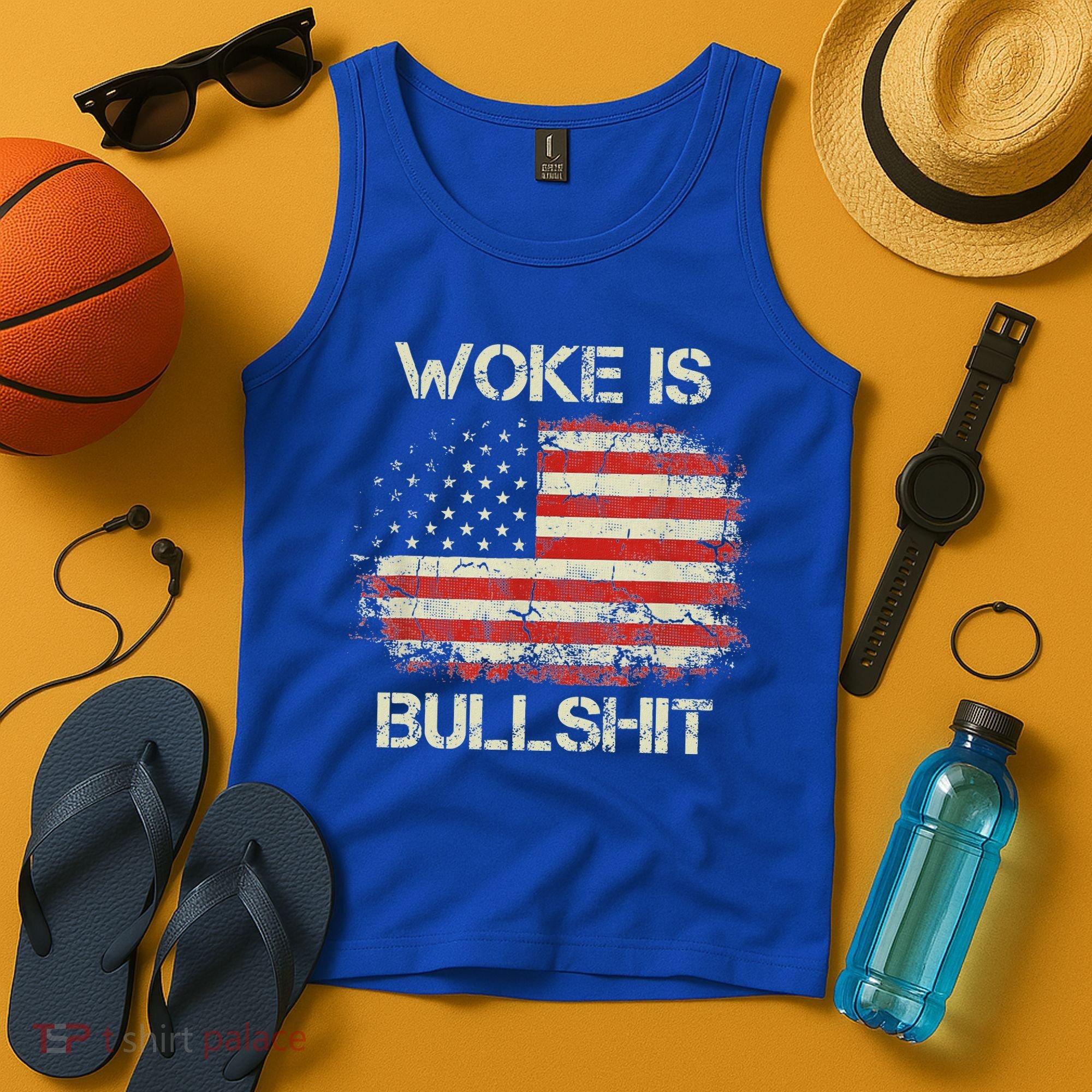 Woke Is Bullshit Tank Top