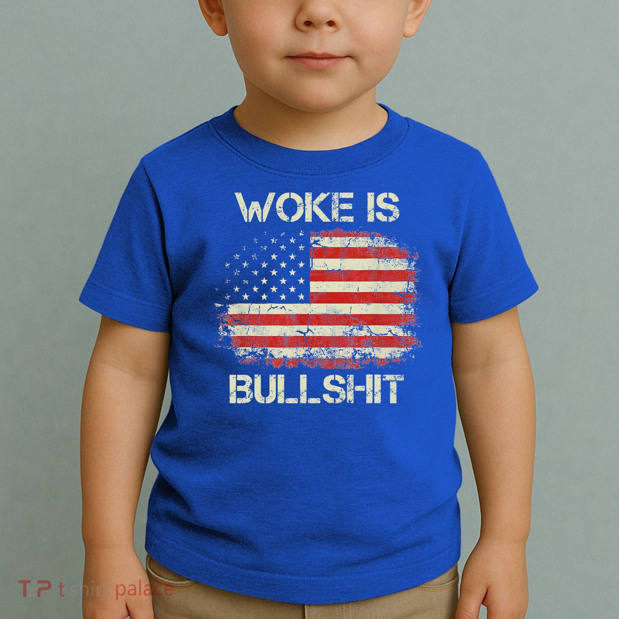 Woke Is Bullshit Toddler T-Shirt