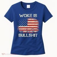 Woke Is Bullshit Women's T-Shirt thumb 0