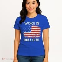 Woke Is Bullshit Women's T-Shirt thumb 4