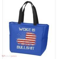 Woke Is Bullshit Tote Bag thumb 3