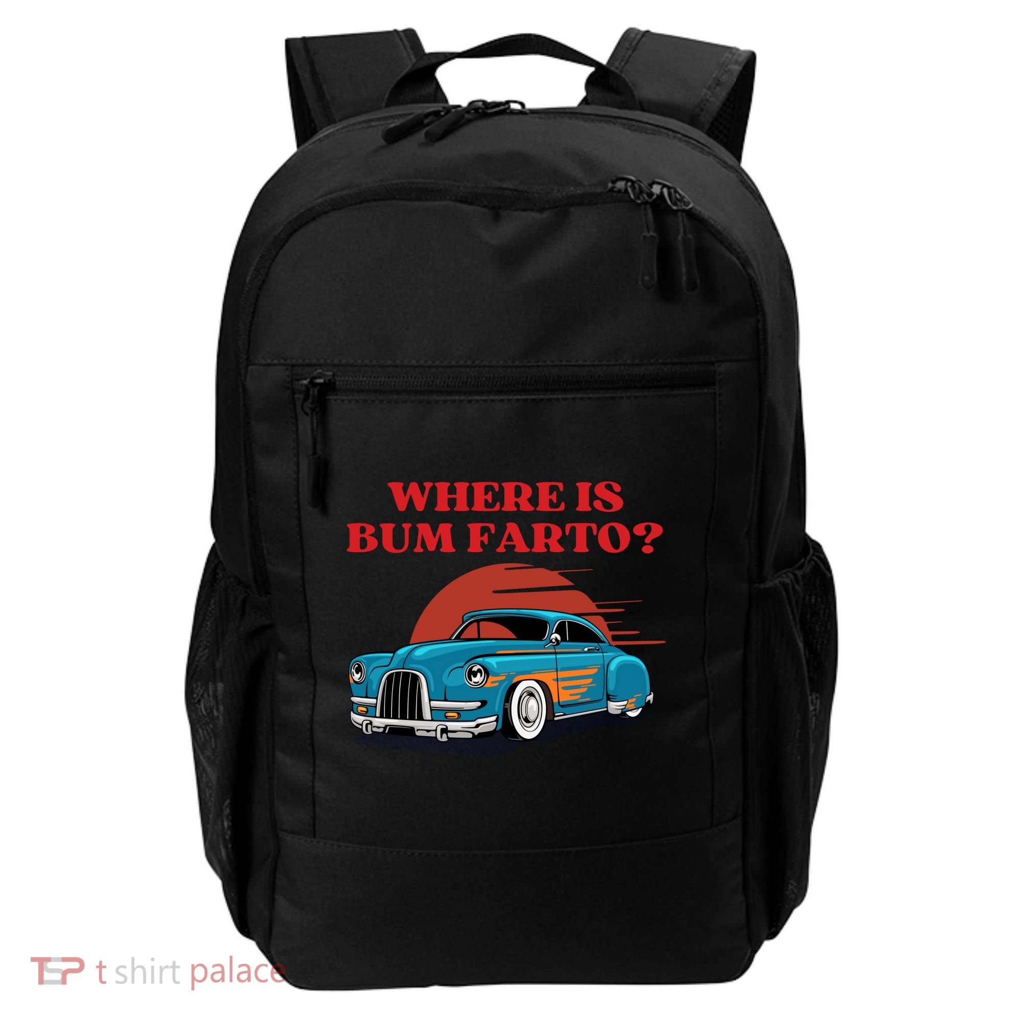 Where Is Bum Farto Retro Backpack