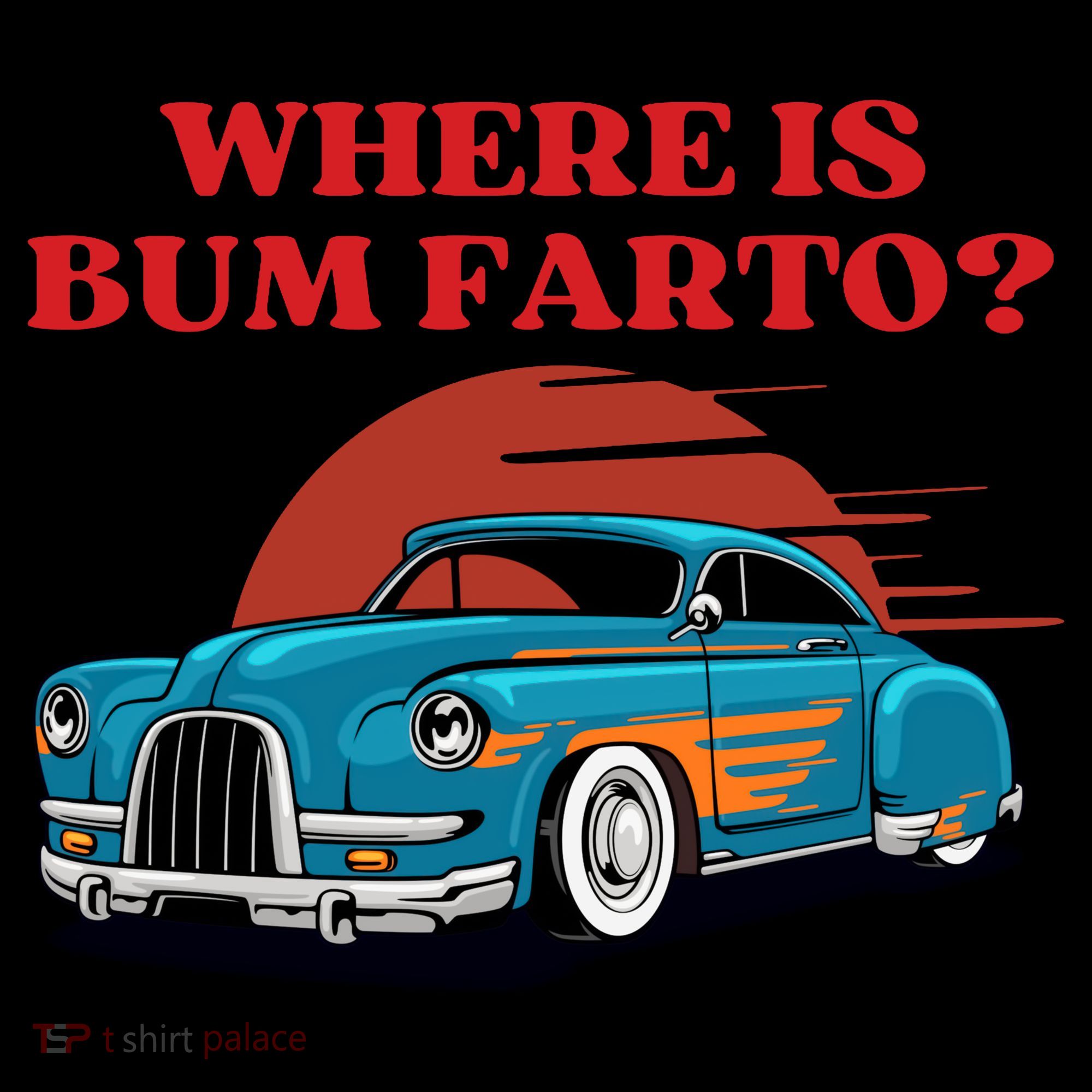 Where Is Bum Farto Retro Women's Hoodie