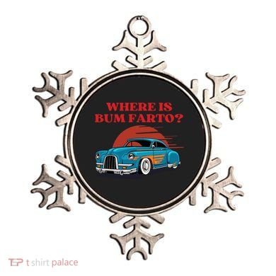 Where Is Bum Farto Retro Ornament