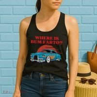 Where Is Bum Farto Retro Women's Tank Top thumb 2