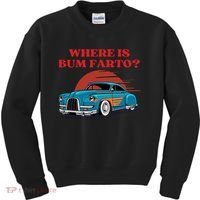 Where Is Bum Farto Retro Kids Sweatshirt thumb 0