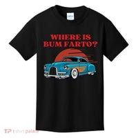 Where Is Bum Farto Retro Kids T-Shirt thumb 0