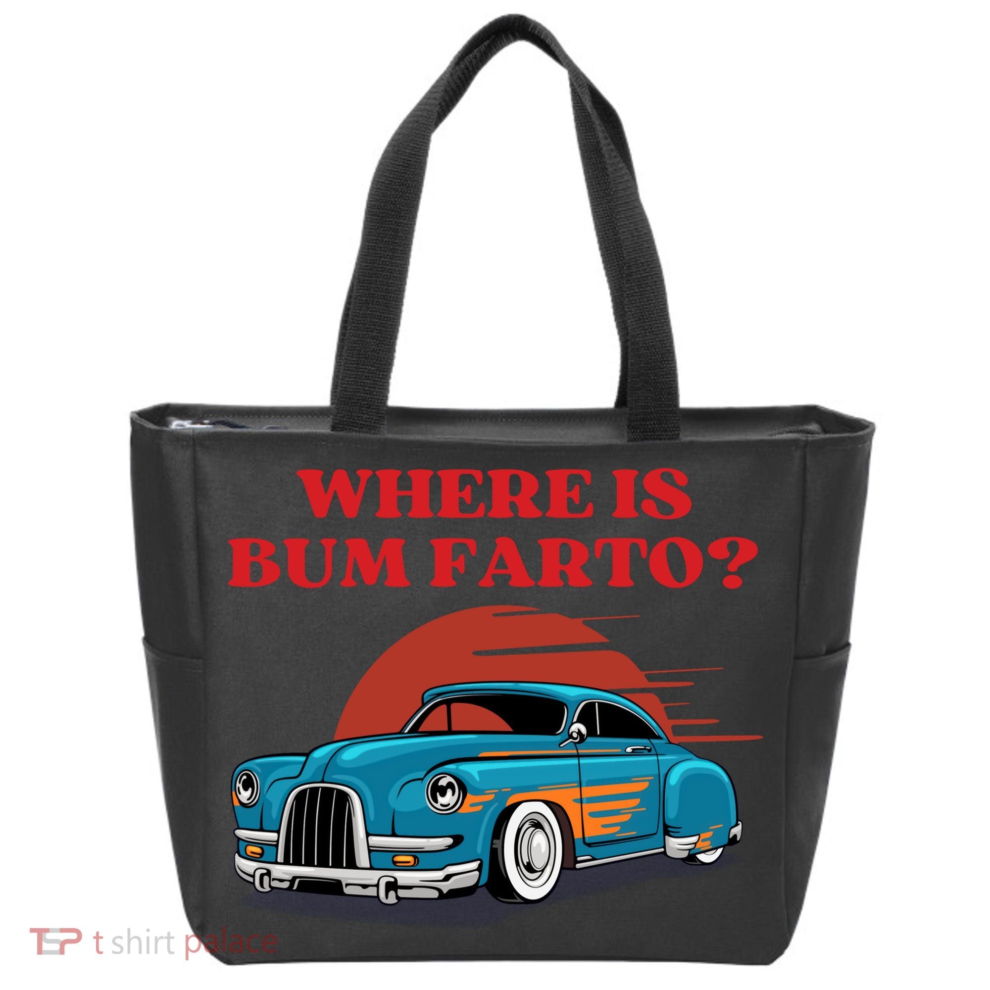 Where Is Bum Farto Retro Tote Bag