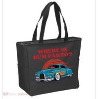 Where Is Bum Farto Retro Tote Bag thumb 2