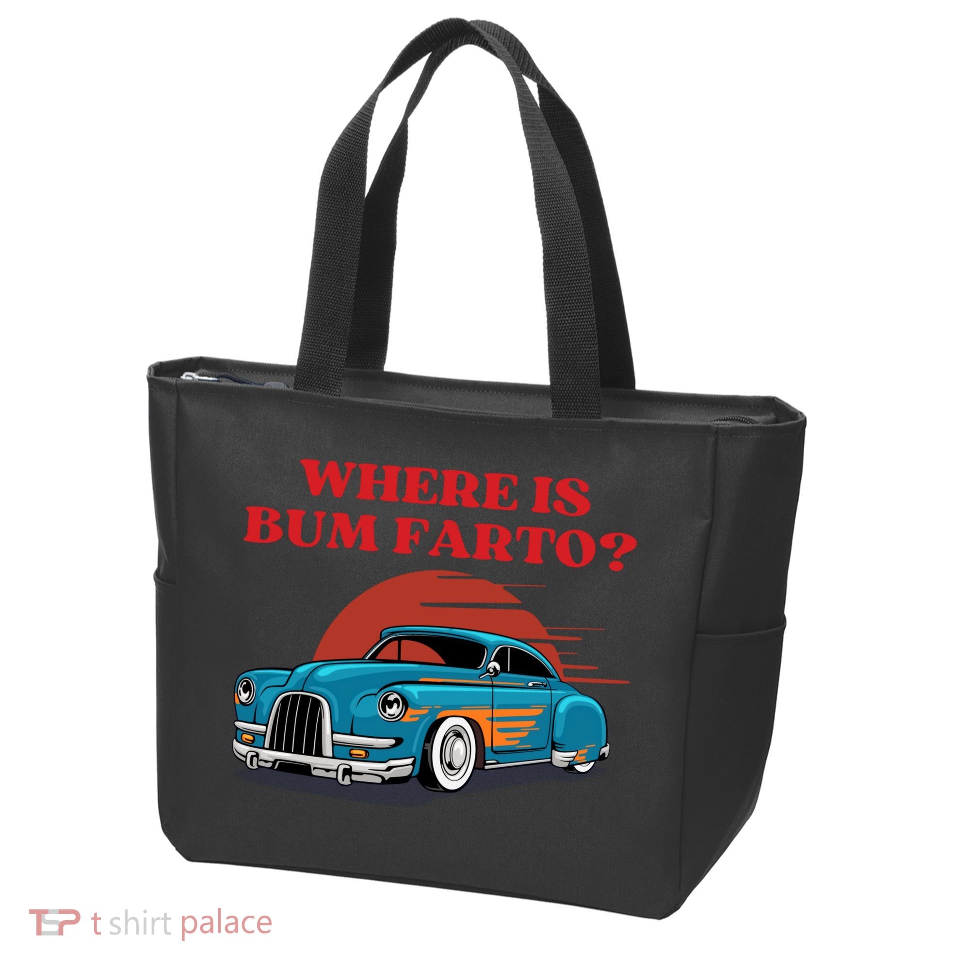 Where Is Bum Farto Retro Tote Bag