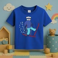 Winter Ice Bear Ski Skier Skiing Gift Toddler T-Shirt thumb 3