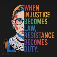 When Injustice Becomes Law Resistance Becomes Duty Rbg Coaster thumb 2