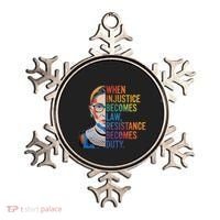 When Injustice Becomes Law Resistance Becomes Duty Rbg Ornament thumb 0