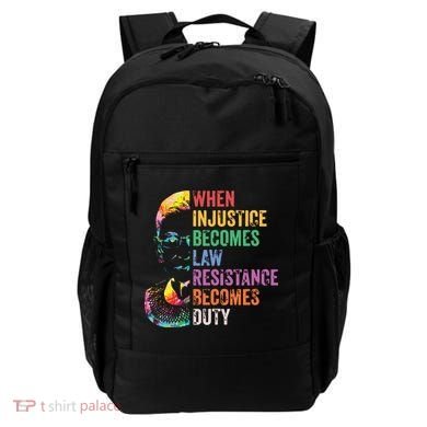 When Injustice Becomes Law Resist Resistance Backpack