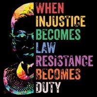 When Injustice Becomes Law Resist Resistance Toddler Hoodie thumb 2