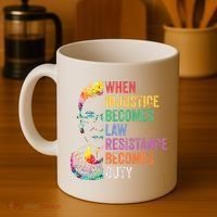 When Injustice Becomes Law Resist Resistance Coffee Mug thumb 4