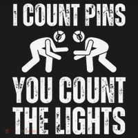 Wrestling I Count Pins You Count The Lights Funny Wrestler  Women's T-Shirt thumb 6