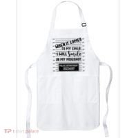 When It Comes to My Child I Will Smile In My Mugshot Apron thumb 0