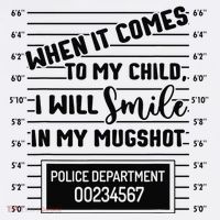 When It Comes to My Child I Will Smile In My Mugshot Bucket Hat thumb 4