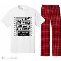 When It Comes to My Child I Will Smile In My Mugshot Pajama Set thumb 0