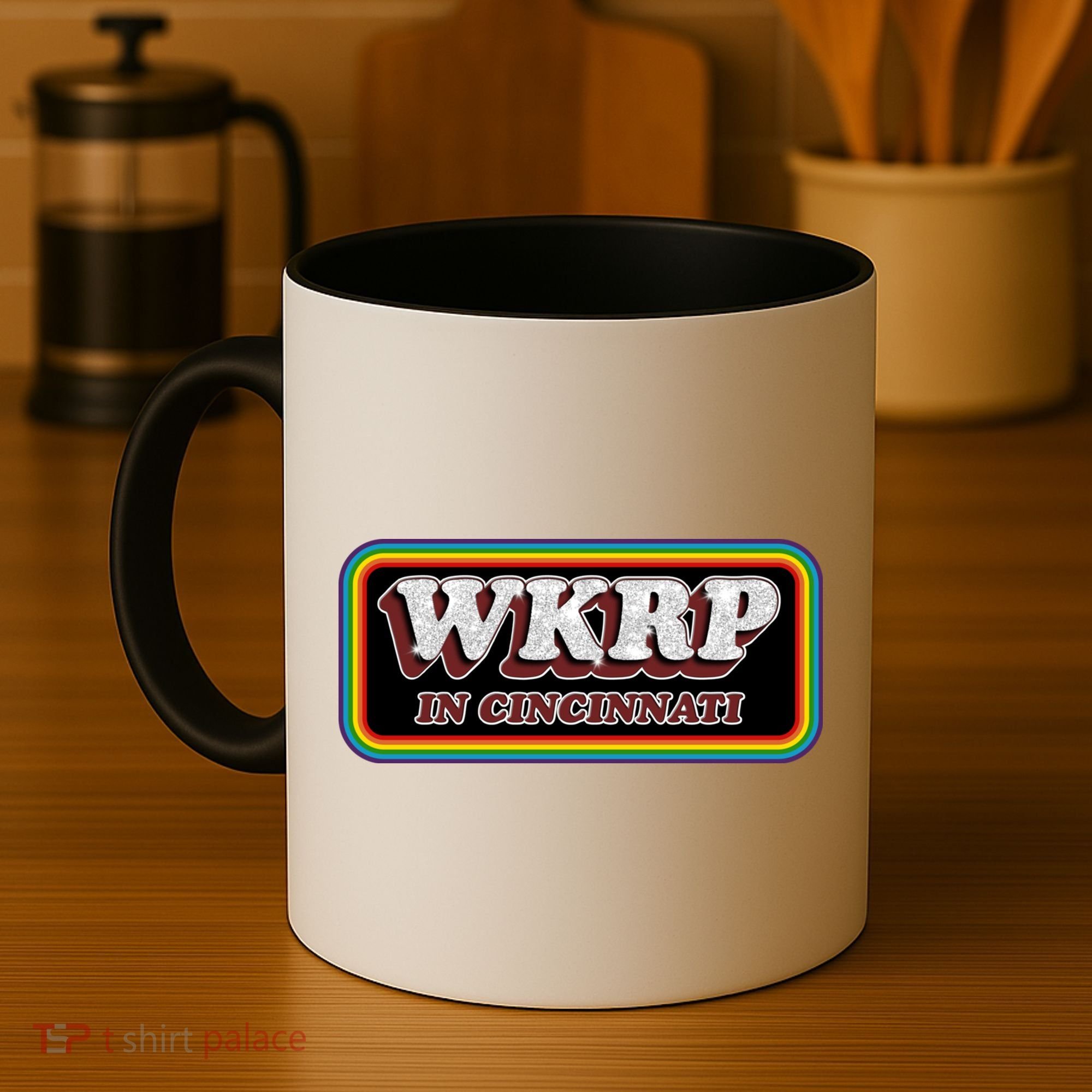 WKRP In Cincinnati First Annual WKRP Thanksgiving Day Turkey Drop Coffee Mug
