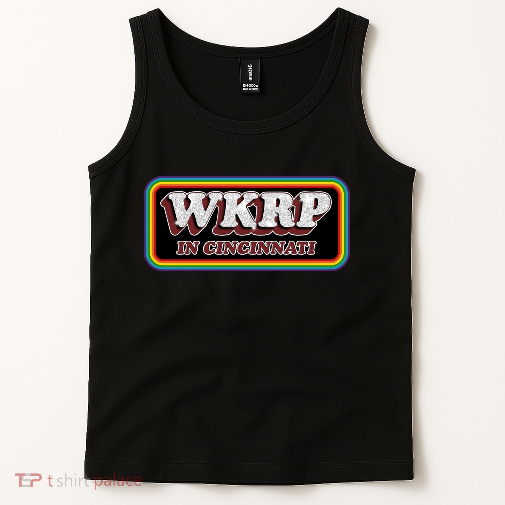 WKRP In Cincinnati First Annual WKRP Thanksgiving Day Turkey Drop Tank Top