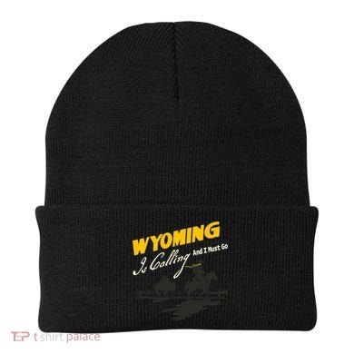 Wyoming Is Calling And I Must Go Beanie