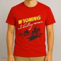 Wyoming Is Calling And I Must Go T-Shirt thumb 3