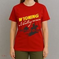 Wyoming Is Calling And I Must Go T-Shirt thumb 4