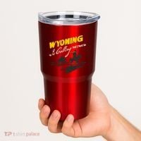 Wyoming Is Calling And I Must Go Tumbler thumb 2