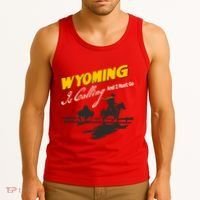 Wyoming Is Calling And I Must Go Tank Top thumb 3