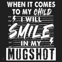 When It Comes To My Child I Will Smile In My Mugshot Beanie thumb 2