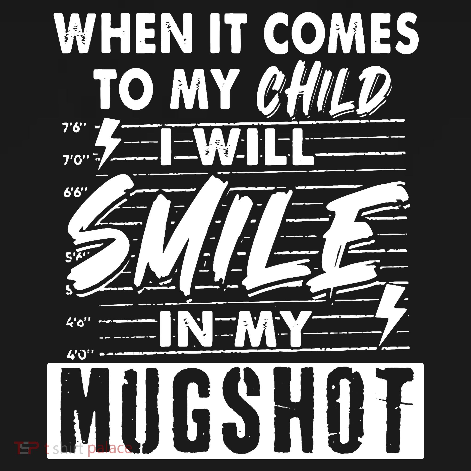 When It Comes To My Child I Will Smile In My Mugshot Women's Hoodie