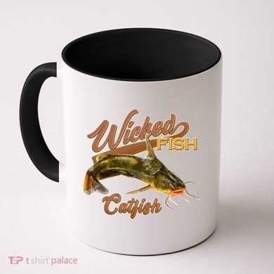Wicked Fish Catfish Fishing Coffee Mug
